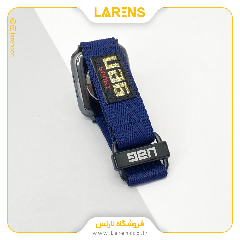 بند اپل واچ  UAG سری Army سایز 42/44/45 میلیمتر _ رنگ Dark Blue